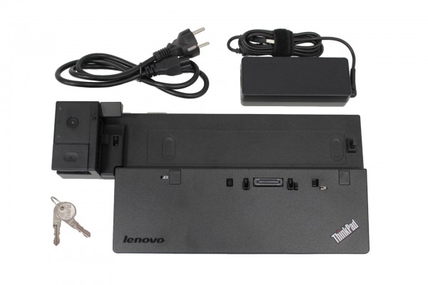 Lenovo ThinkPad Ultra Dock 40A2 mit Netzteil 90W, Netzkabel USB 3.0 Docking Station Pro HDMI