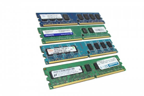2x 2GB DDR2 Arbeitsspeicher RAM 2Rx8 PC2 - 6400U DIMM verschiedene Hersteller thinkstore24.de