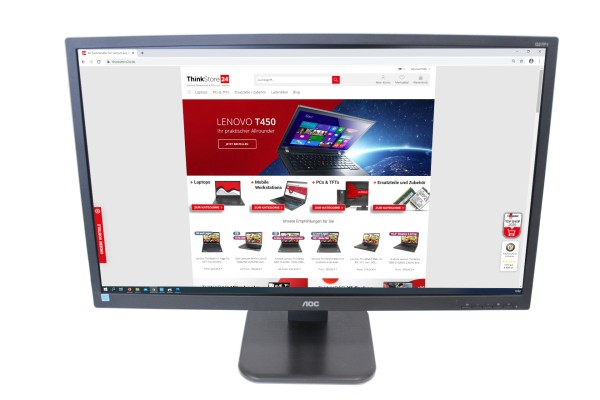 AOC Q27P1 27" Zoll Monitor Display Bildschirm 1920x1080 FHD 16:9 HDMI DVI VGA DisplayPort