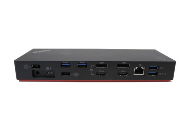 Lenovo ThinkPad Thunderbolt 3 Dock Gen 2 40AN Docking Station hinten