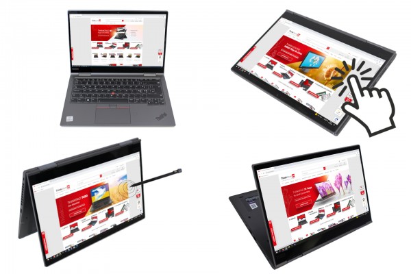 Ware A- Lenovo Thinkpad X1 Yoga 5 Gen Convertible i7-10510U 16GB 512GB SSD Touch IPS Blit LTE Win11