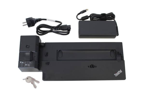 Lenovo ThinkPad Ultra Docking Station 40AJ Dock USB-C T480 T490 P52s T580 L590 HDMI Netzteil & Key