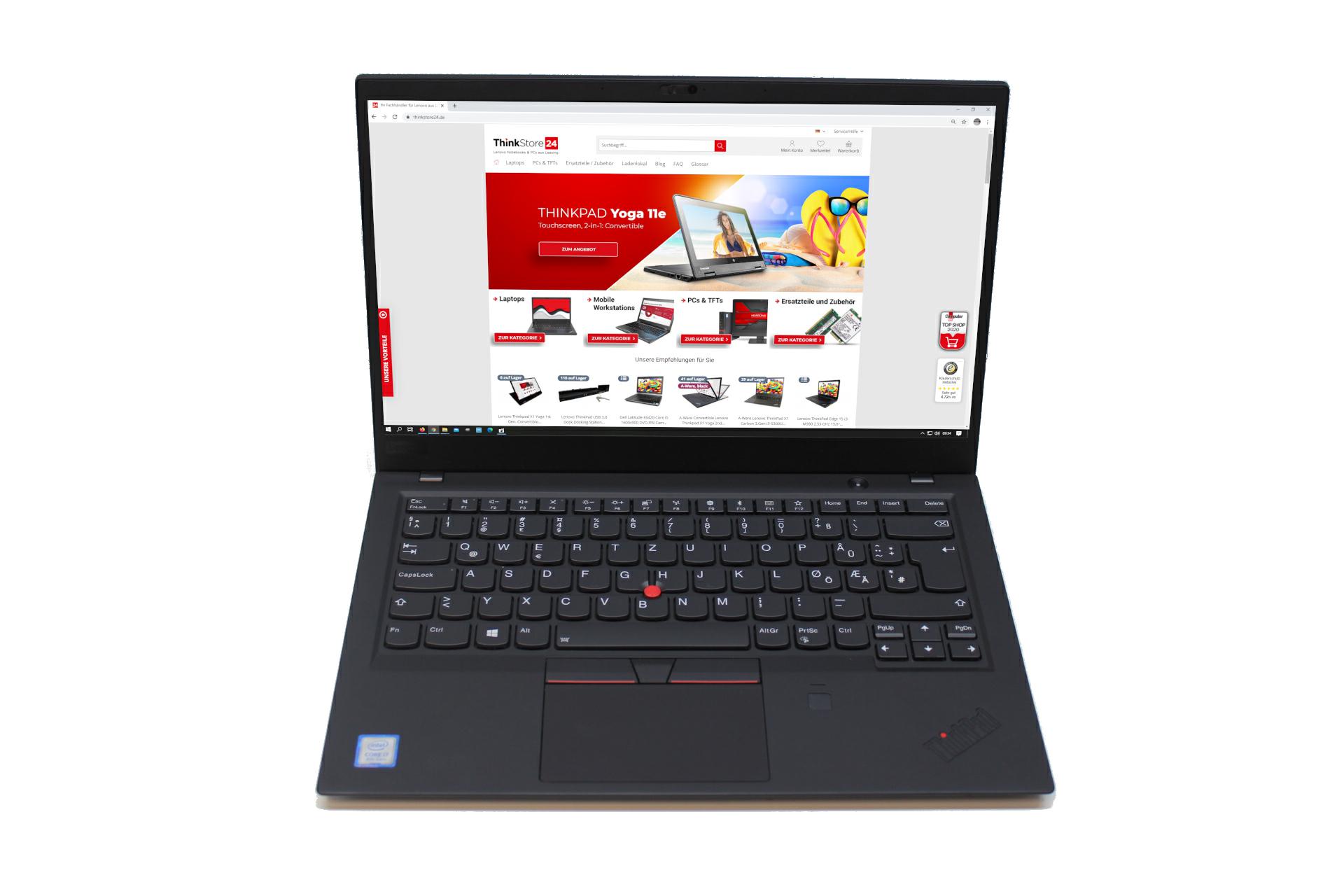 A-Ware Lenovo ThinkPad X1 Carbon 6th Gen i7-8550U 16GB 512GB SSD FHD IPS Backlit