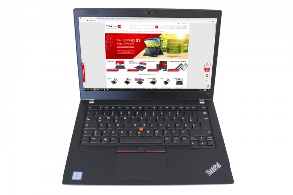 A-Ware Lenovo ThinkPad T480s i5-8350U 16GB 256GB SSD TOUCH IR-Cam Fingerprint deutsche Tastatur