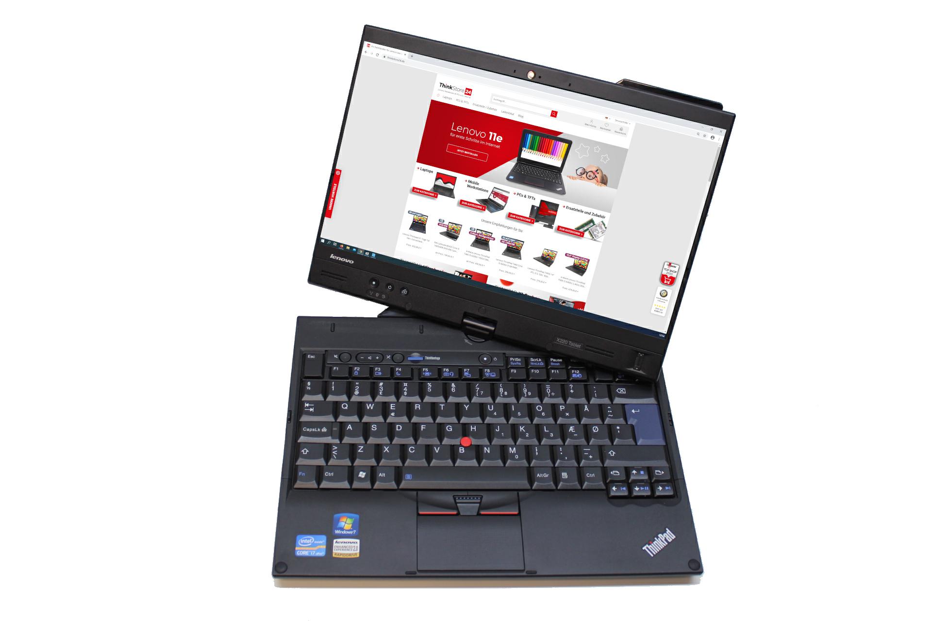 Lenovo ThinkPad X220 12,5" i7-2640M 2,8Ghz 4GB RAM 160GB SSD IPS Touch