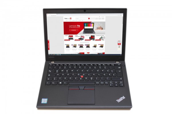 A-Ware Lenovo ThinkPad X260 12,5&quot; Core i5-6300U 2,4GHz 8GB 256GB SSD Webcam deutsche Tastatur