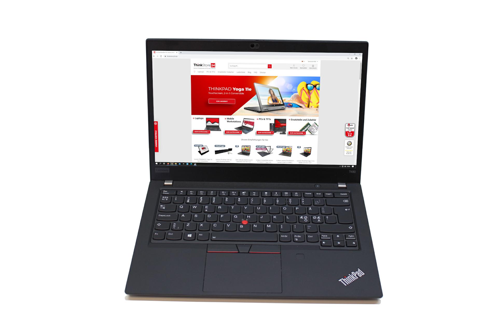 A-Ware Lenovo ThinkPad T490 i7-8565U 24GB RAM 512GB SSD FHD IPS IR