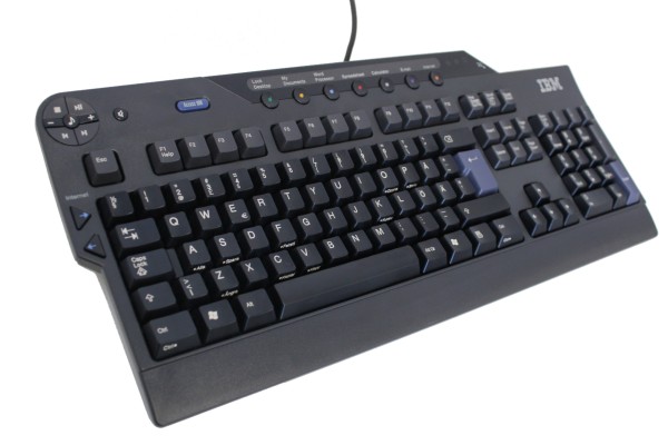 NEU: Lenovo USB Enhanced Performance Keyboard Swedish / Finn tangentbord Tastatur 73P2650 Black