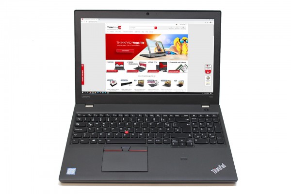 A-Ware Lenovo ThinkPad T560 i5-6200U 8GB 256GB SSD Webcam 1366x768 deutsche Tastatur