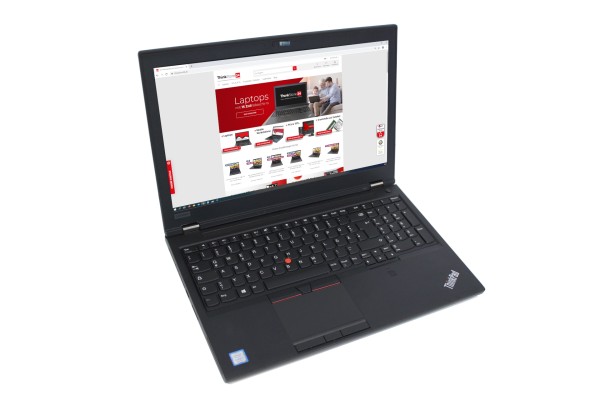 Lenovo ThinkPad P52 Xeon E-2176M 16GB 256GB SSD Quadro P2000 FHD IPS Fpr deutsche Tastatur