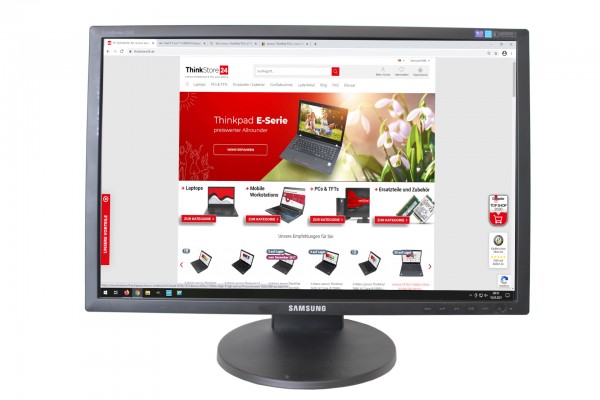 SAMSUNG 2443BW Buisness Monitor Bildschirm 24" Zoll 1920x1080 LCD schwarz