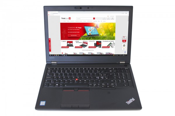 A-Ware Lenovo ThinkPad P52 i7-8750H 32GB RAM 512GB SSD P1000 FHD IPS FPR Backlit IR-Cam
