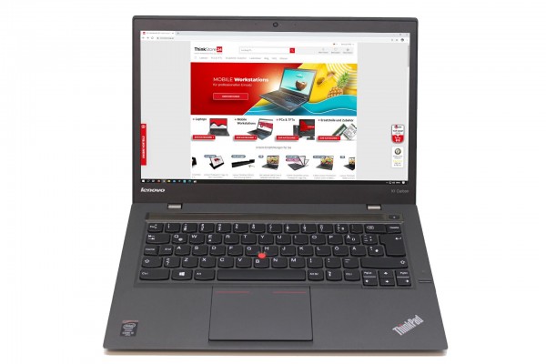 Lenovo ThinkPad X1 Carbon 2. Gen i5 4300U 8GB RAM 128GB SSD Fingerprint Backlit WWAN