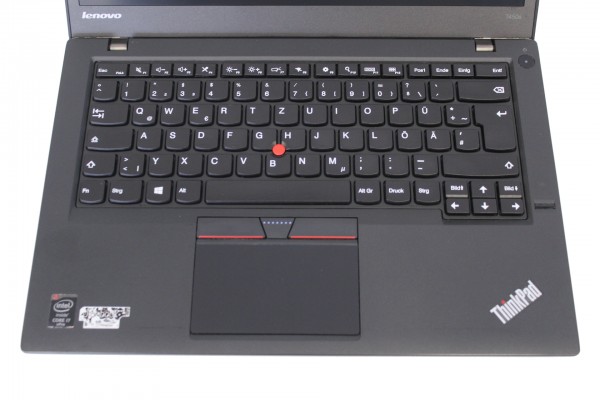 A-Ware Lenovo ThinkPad T450s i5-5300U 8GB 256GB SSD 1600x900 Webcam WWAN deutsche Tastatur