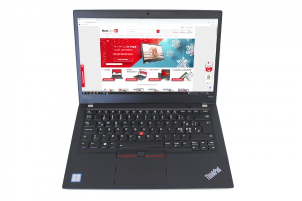 A-Ware Lenovo ThinkPad T490s i5-8265U 16GB 256GB SSD FHD IPS FPr TOUCH LTE IR-Cam deutsche Tastatur
