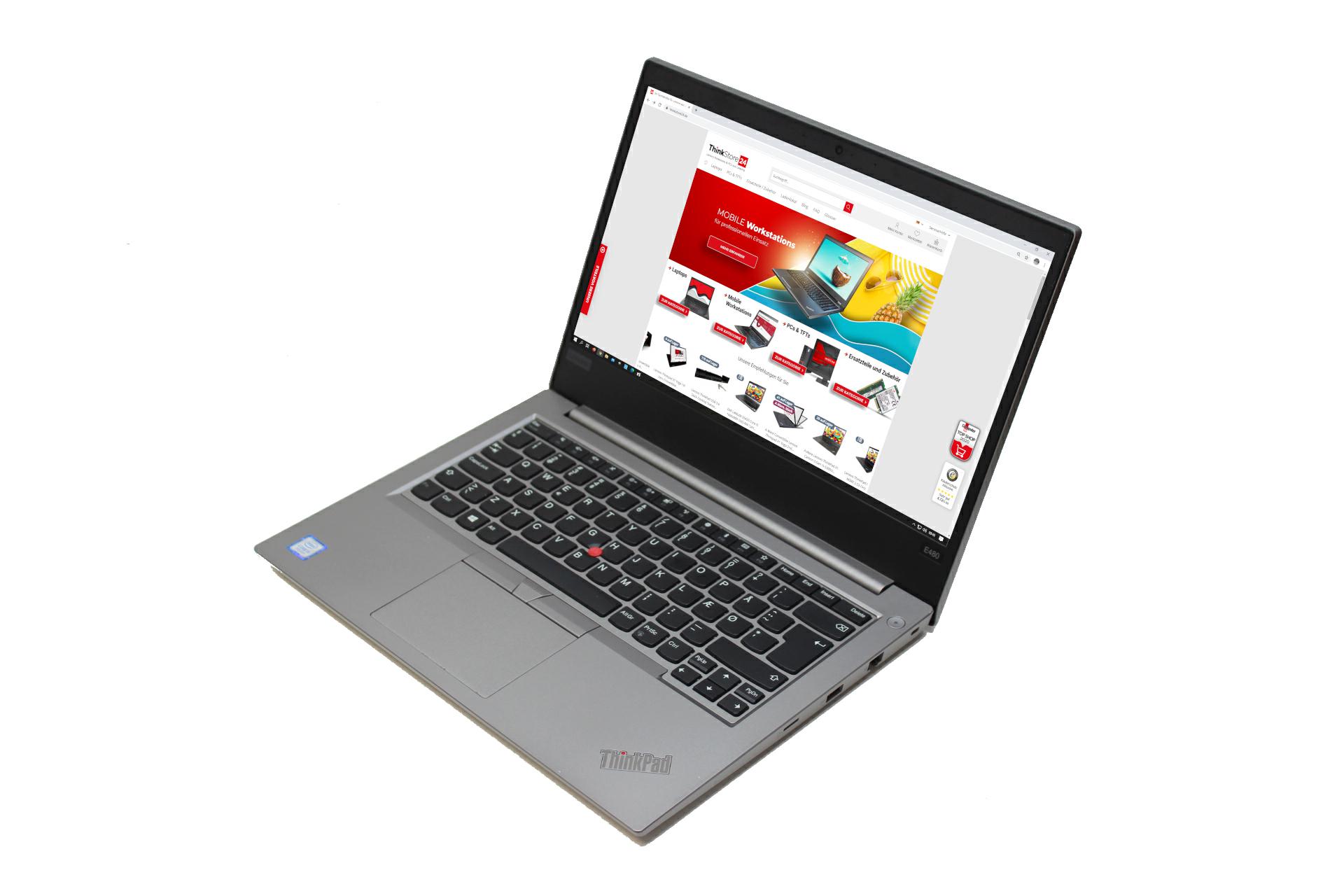Windowsノート本体 Thinkpad E480 i5-8250U Lenovo ThinkPad E480 i5-8250U 8GB RAM 256GB SSD | Thinkstore24.de
