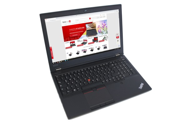 A-Ware Lenovo ThinkPad P53 i7-9750H 16GB 256GB SSD Nvidia T1000 FHD IPS FPR Win11 deutsche Tastatur