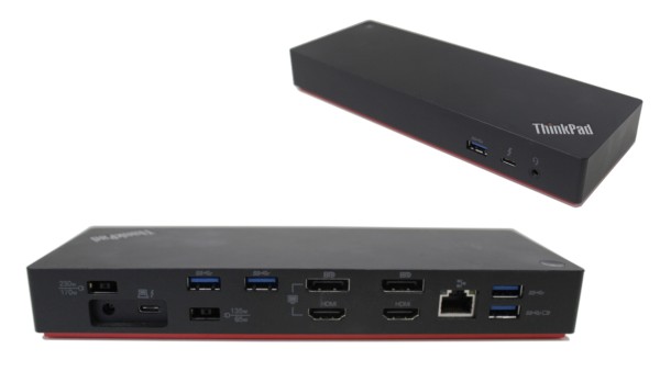 Lenovo ThinkPad Thunderbolt 3 Dock Gen 2 40AN Docking Station displayport lan hdmi netzteil usb 