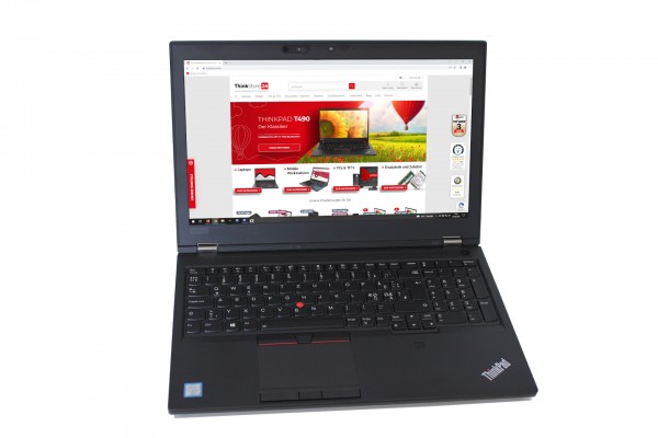 A-Ware Lenovo ThinkPad P52 i7-8850H 16GB 512GB SSD P2000 4K IPS Touch FPR Backlit IR-cam