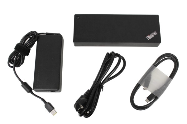 Lenovo ThinkPad Universal Thunderbolt 4 Dock 40B0 Workstation Docking Station USB-C Netzteil & Kabel