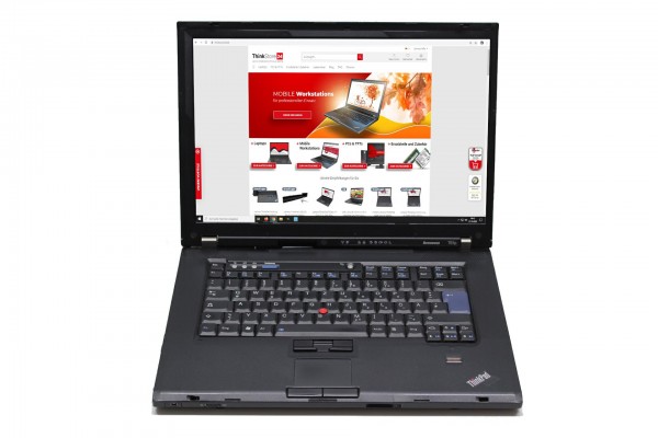Lenovo ThinkPad T61 Core2Duo T8100 2,1 GHz 2 GB RAM 160 GB HDD 1440x900 NVIDIA NVS 140M Fpr
