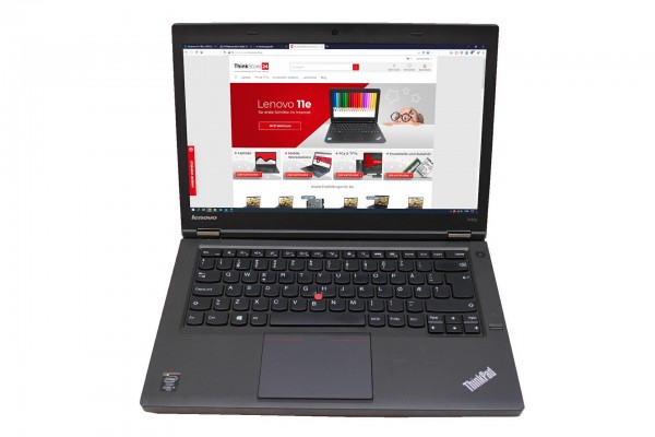 Lenovo ThinkPad T440p 14" i5-4300M 2,6 GHz 8GB RAM 128GB SSD 1366x768 deutsche Tastatur thinkstore24.de