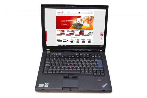Lenovo ThinkPad T400 Intel Core 2 Duo P8600 3GB 160GB HDD DVD-RW Fingerprint ohne Win