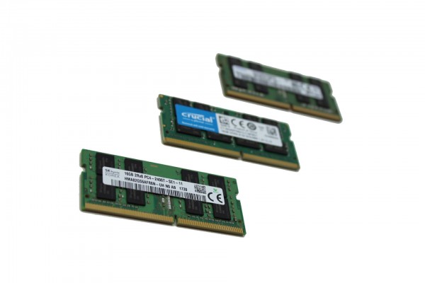 16GB DDR3 RAM Arbeitsspeicher von Markenherstellern 1600MHz SO-DIMM 2RX8 PC3L-12800S-11-13-F3 1,32V