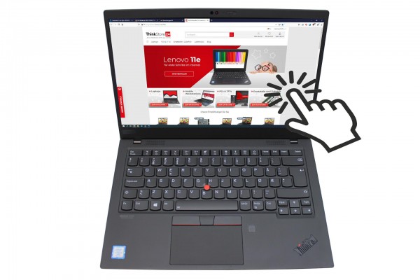 A-Ware Lenovo ThinkPad X1 Carbon Gen 7 Core i7-8565U 16GB 256GB SSD FHD IPS Touch LTE IR-Cam Win11