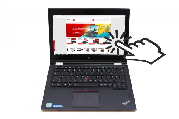 Lenovo Thinkpad Yoga 260 i5-6300U 8GB 256GB SSD Touch FHD IPS Fpr Backlit Cam foliert A- thinkstore24.de
