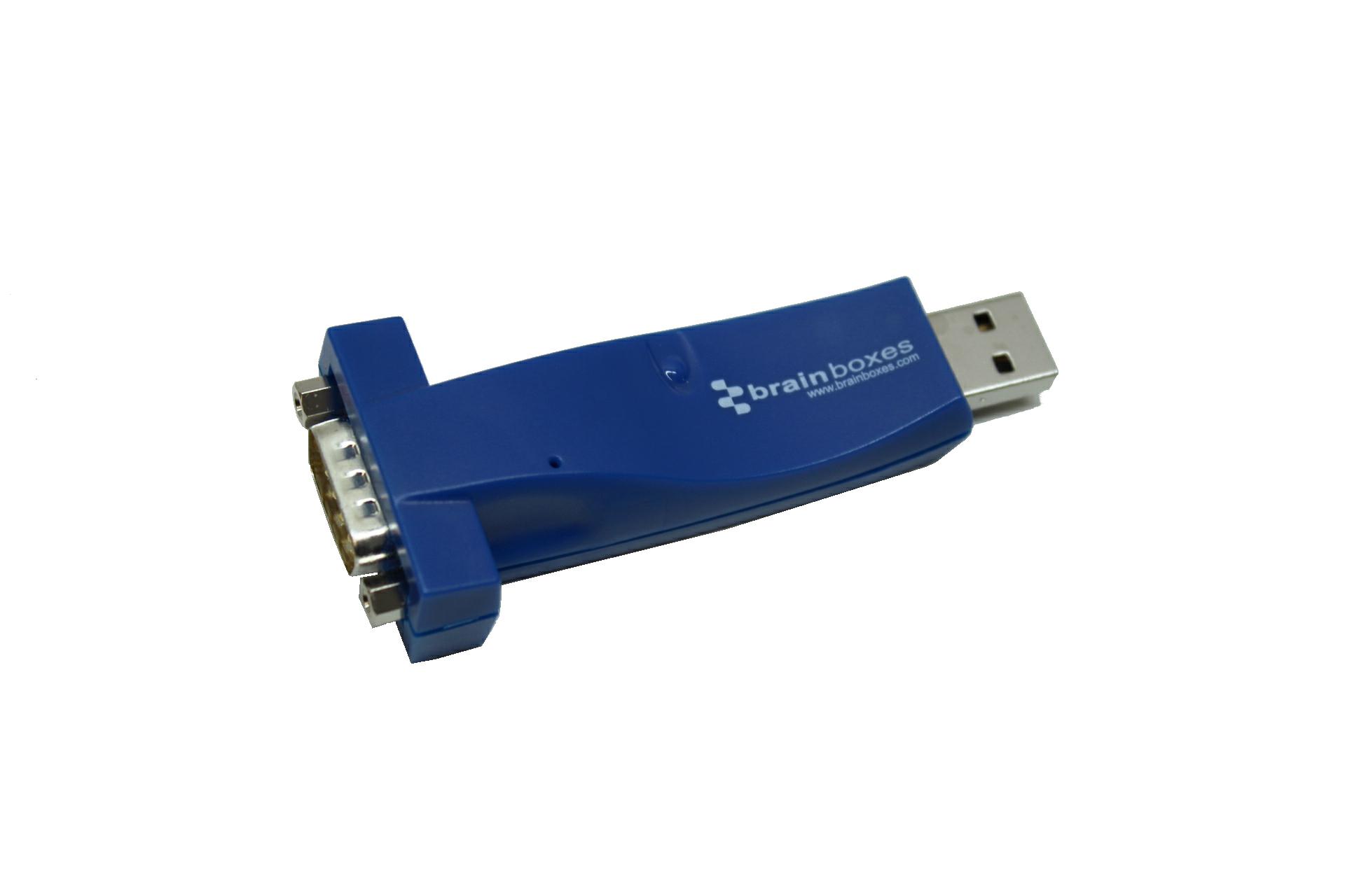 Brainboxes USB to Serial Adapter 1 Port RS232 US101001 USB zu Seriell