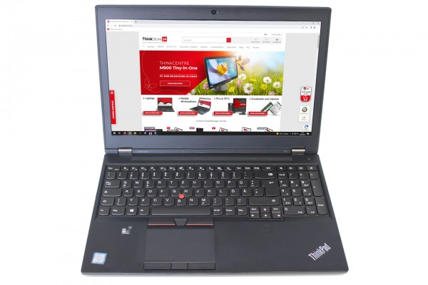 A-Ware Lenovo ThinkPad P51 i7-7820HQ 16GB 512GB SSD M2200M FHD IPS Fpr Webcam deutsche Tastatur