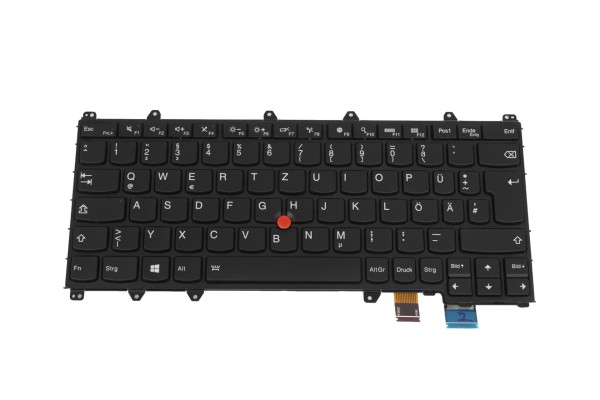 Lenovo ThinkPad X380 Yoga 260 Yoga 370 QWERTZ deutsche Tastatur DE Hintergrundbeleuchtung Backlit