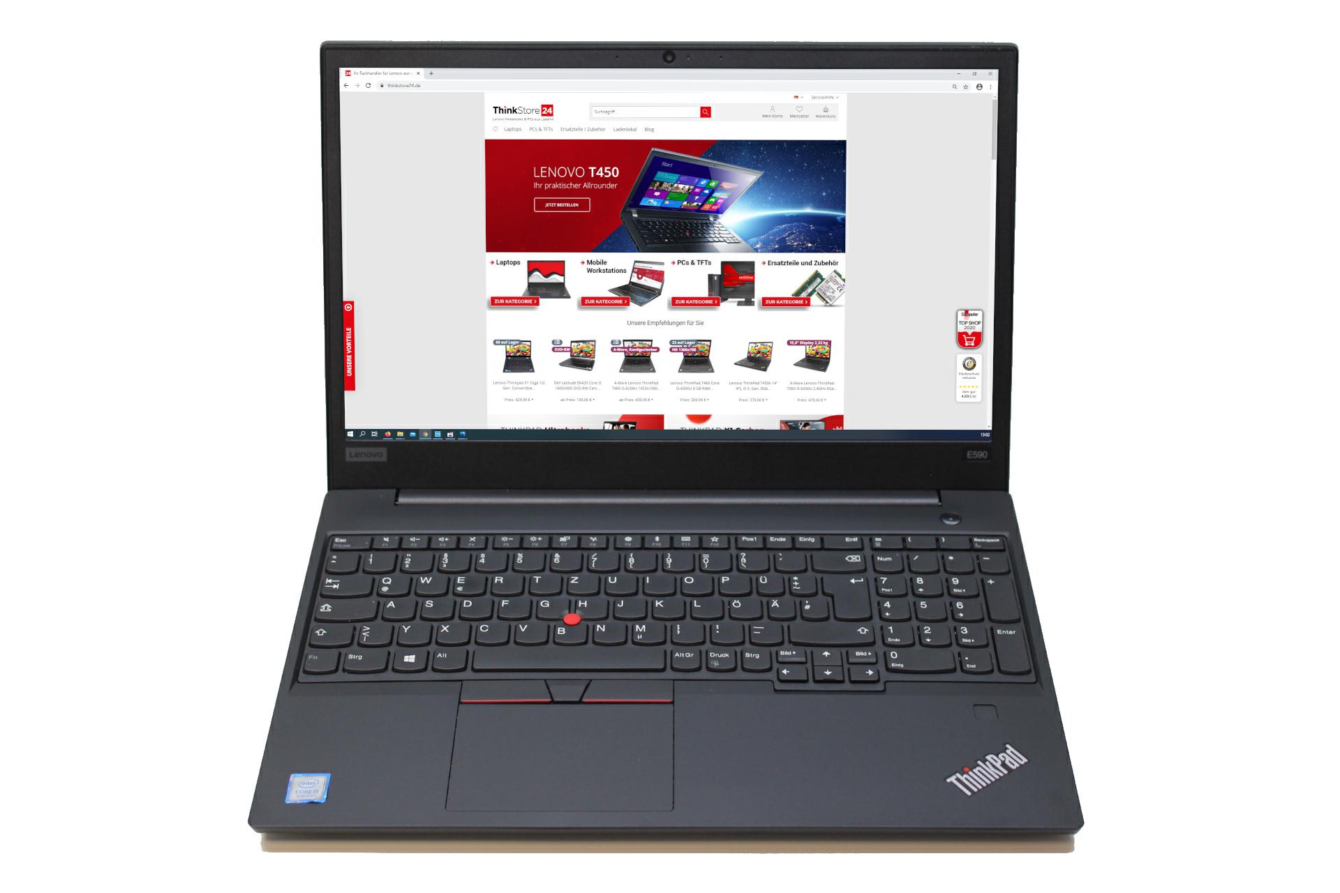 #104 レノボ ThinkPad E580 i5-8250U 8gb 256G Lenovo ThinkPad E580, Core i5-8250U, 8GB RAM, 256GB SSD, DE