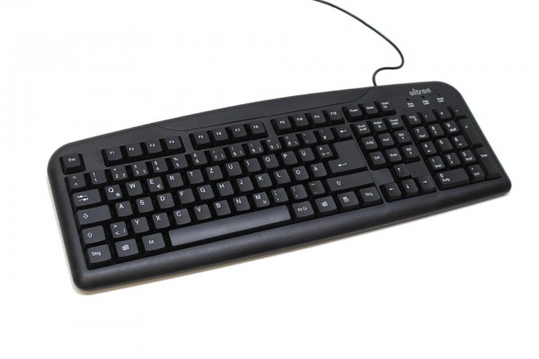 Ultron UMT-400 Basic 2 USB Keyboard / Tastatur deutsches QWERTZ Layout thinkstore24 NEU NEW