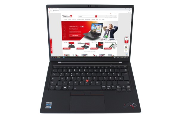 A+ Ware Lenovo ThinkPad X1 Carbon Gen 10 i5-1240P 16GB RAM 256GB SSD FHD IPS IR-Cam DE-Tastatur