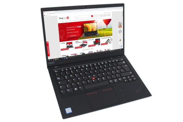 A-Ware Lenovo ThinkPad X1 Carbon Gen 6 Core i7-8550U 16GB 256GB FHD IPS TOUCH IR DE-Tastatur Win11
