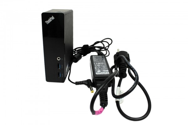 Lenovo ThinkPad USB 3.0 Dock Universal Docking Station DU9019D1 03X6059 DisplayLink DVI LAN 5xUSB