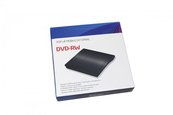 POP-UP Mobile external DVD-RW Laufwerk USB-Konnektivität Universal CD-Brenner USB 3.0 thinkstore24.de