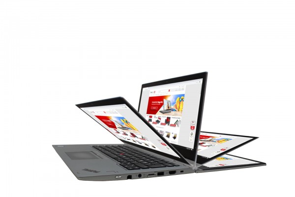 Lenovo Thinkpad Yoga 370 (Silber) 13,3&quot; i5-7200U 8GB 512GB SSD Touch FHD IPS Fpr Backlit Cam foliert