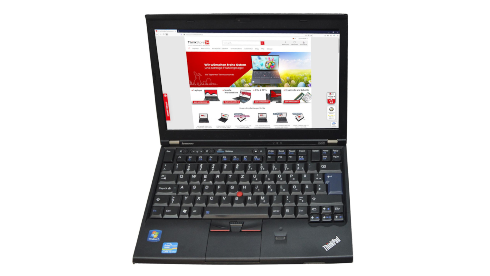 Lenovo ThinkPad X220 i5-2540M 2,50GHz 8GB RAM 320GB HDD 1366x768 Webcam no Win