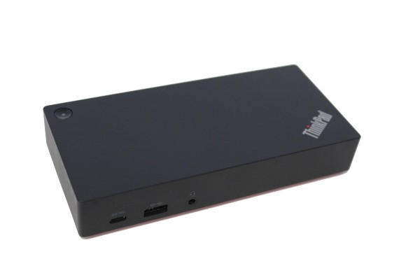 Lenovo ThinkPad USB-C Dock Gen2 40AS USB-C Docking Station mit Netzteil und Verbindungskabel