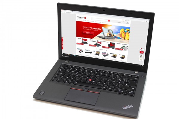 A-Ware Lenovo ThinkPad T450 i5-5300U 2,30GHz 8GB RAM 256GB SSD 1600x900 Webcam