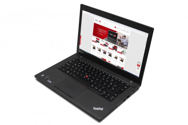 A- Ware Lenovo ThinkPad T440 Core i5-4300U 1,9GHz 4GB RAM 180GB SSD 1366x768 Cam Fpr