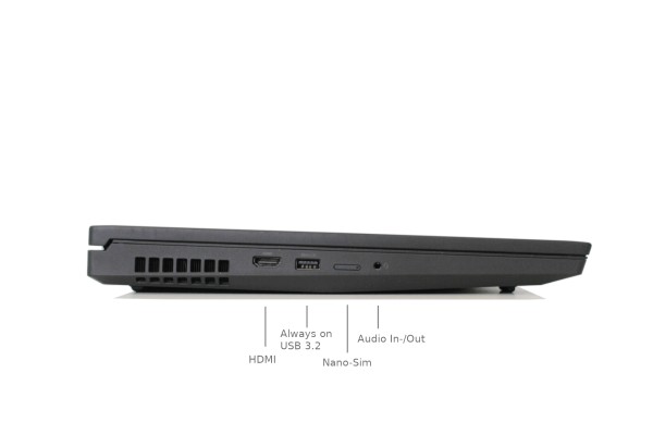 A+ Ware Lenovo ThinkPad P17 Gen 1 Core i7-10750H 16GB RAM 512GB SSD FHD IPS IR FPR NVIDIA T2000