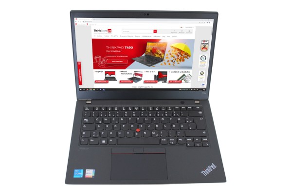 A+ Ware Lenovo ThinkPad T14s Gen 2 i5-1135G7 16GB RAM 256GB SSD FHD IPS FPR IR-Cam DE-Tastatur