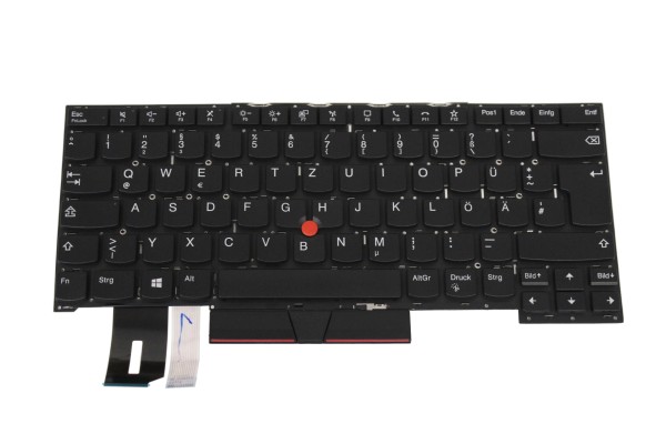 Lenovo ThinkPad QWERTZ DE Tastatur T490s T495s deutsches Keyboard CZ0414G4V