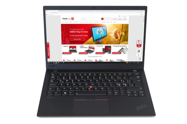 Ware A- Lenovo ThinkPad X1 Carbon Gen 8 i7-10610U 16GB 512GB SSD FHD IPS Backlit Fpr IR-CAM Win11